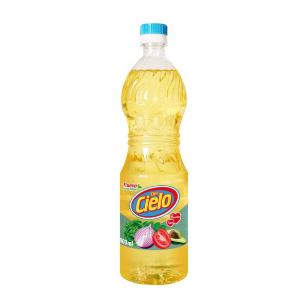 Aceite vegetal 900ml Del Cielo - Imagen 1