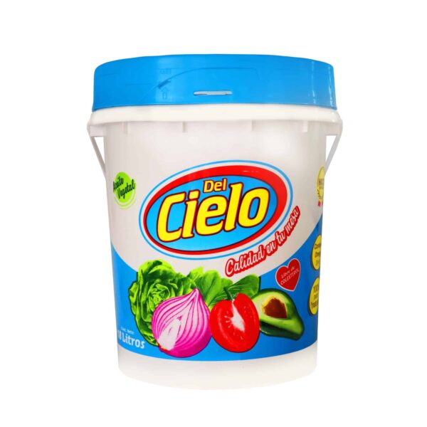 Aceite vegetal en balde 18 L Del Cielo - Imagen 1