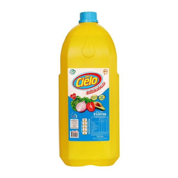 Aceite vegetal P/Amarillo 5 L Del Cielo - Imagen 1