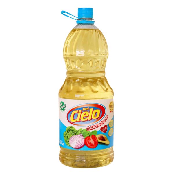 Aceite vegetal en botellón 2 L Del Cielo - Imagen 1
