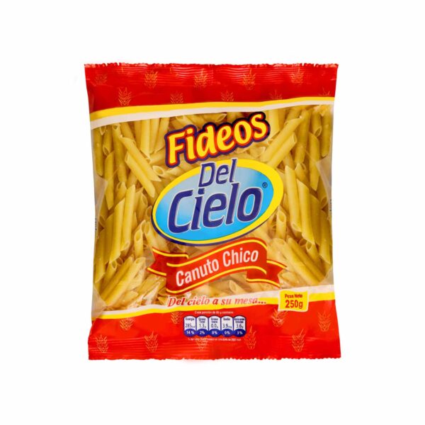 Fideos Canuto chico 250 gr Del Cielo - Imagen 1