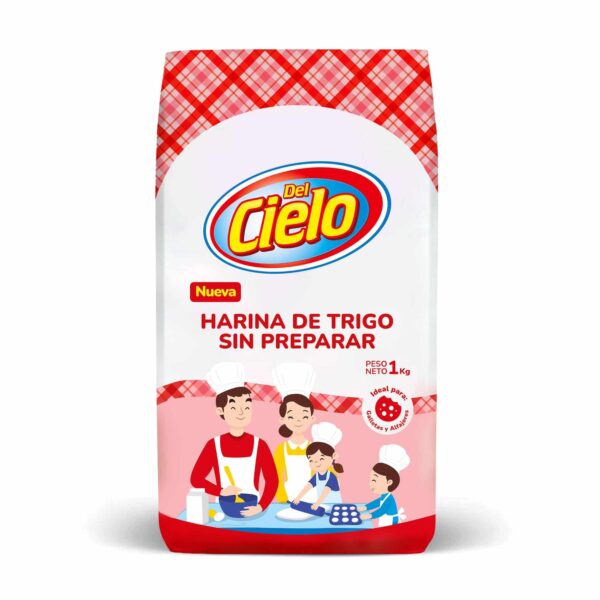 Harina De Trigo Sin Preparar Del Cielo 1 kg - Imagen 1