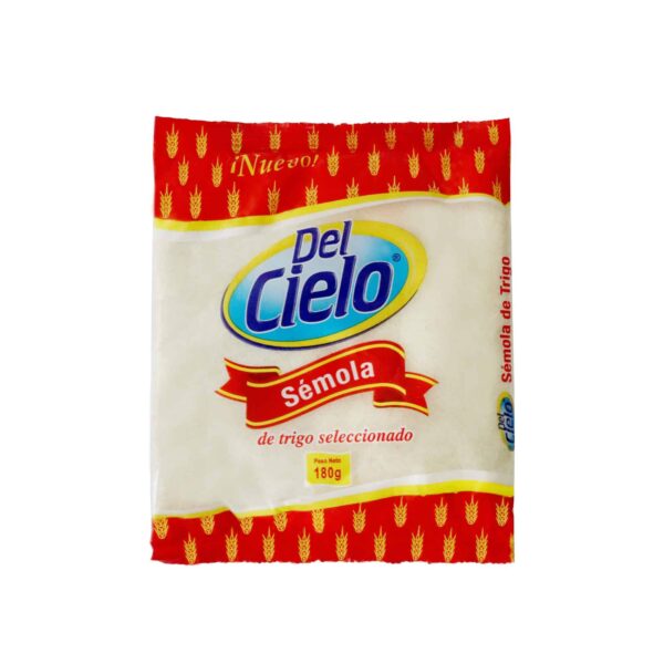 Sémola bolsa 180 gr Del Cielo - Imagen 1