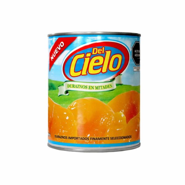 Durazno en mitades 820 gr Del Cielo - Imagen 1