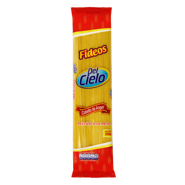 Fideos Cabello de Angel 250 gr Del Cielo - Imagen 1