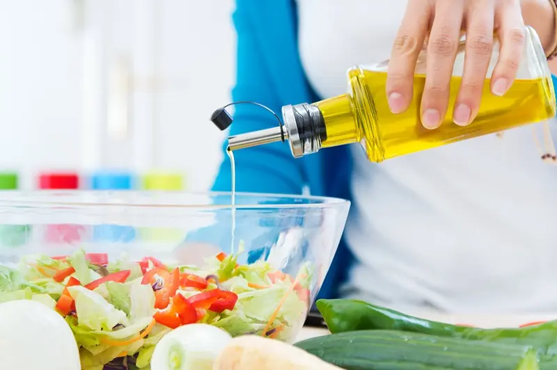 Beneficios del aceite vegetal y usos en cocina
